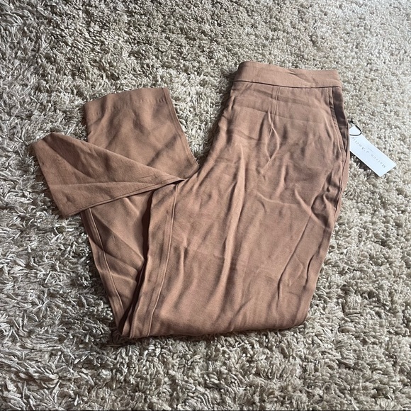 Maison d’ Amelie Brown Pull Up Dress Pants - Picture 3 of 6